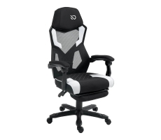 Cadeira Gamer Duex Horizon Preto Com Branco