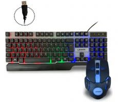 Teclado Gamer E Mouse Lehmox Ley-45